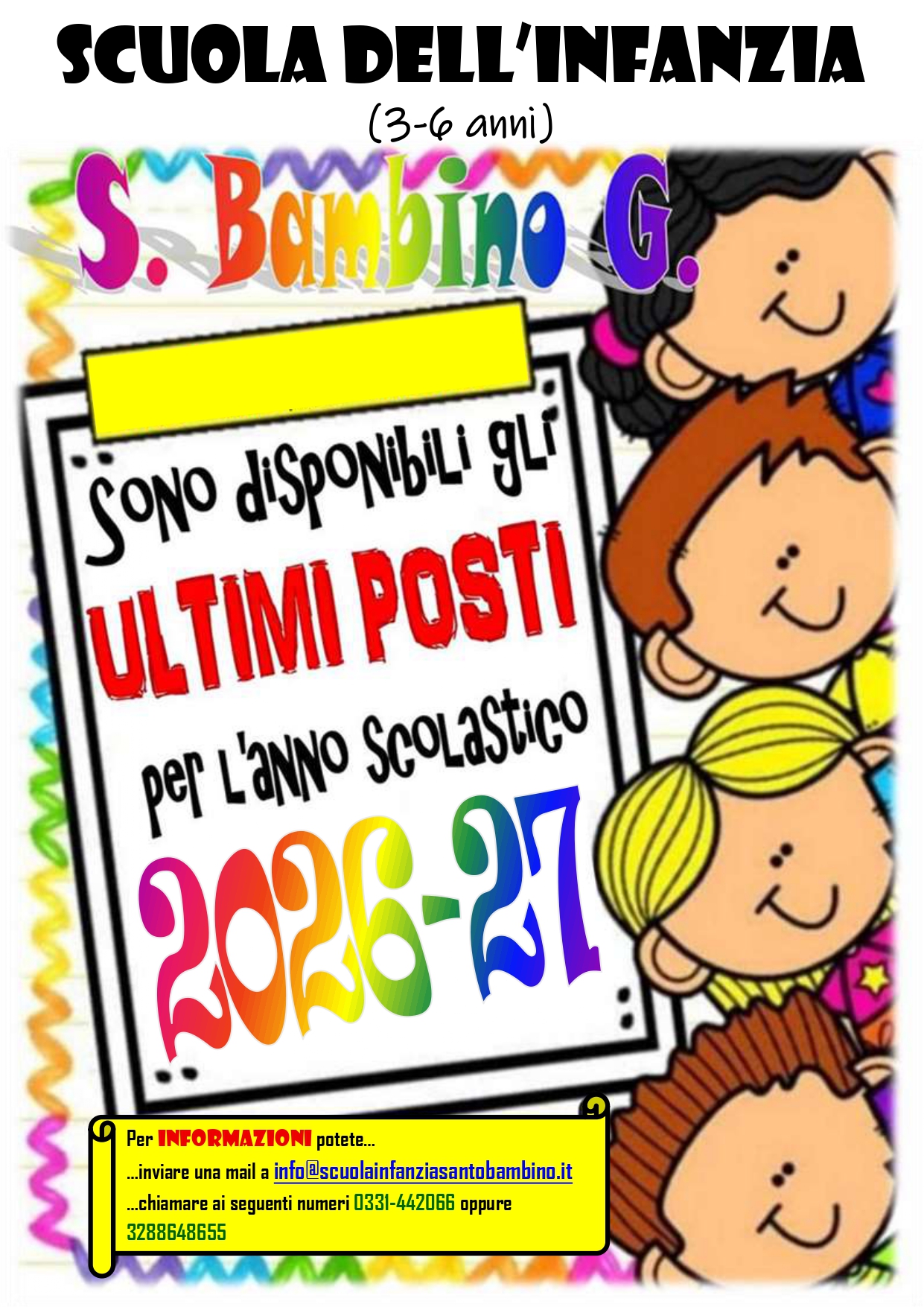 ultimi posti liberi